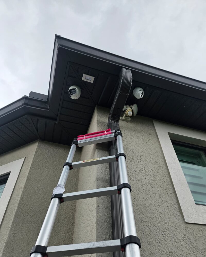 Instalación de cámara de vigilancia terminada