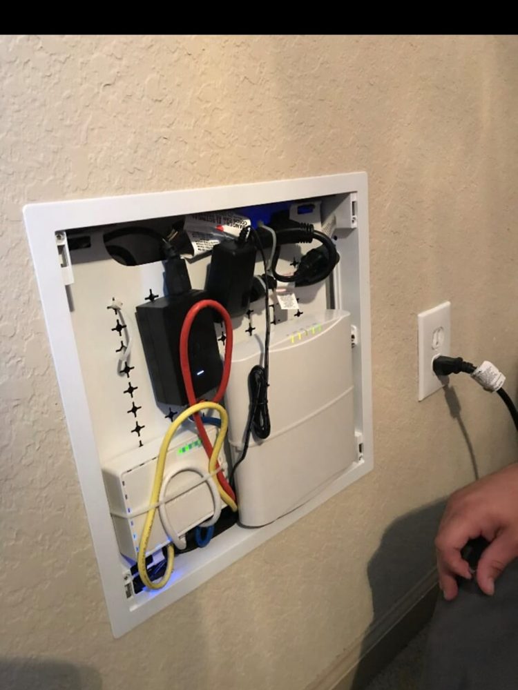 Low-voltage cabling termination